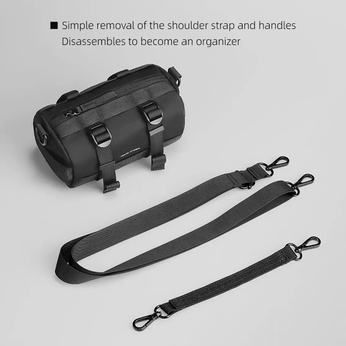 Mark Ryden Tas Selempang Pria Crossbody Sling Bag MR228-BLACK