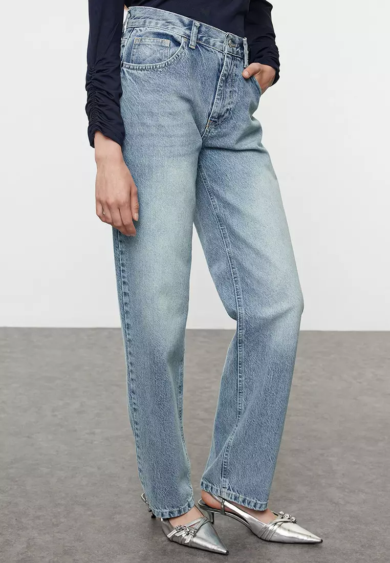 Light Washed Denim Jeans