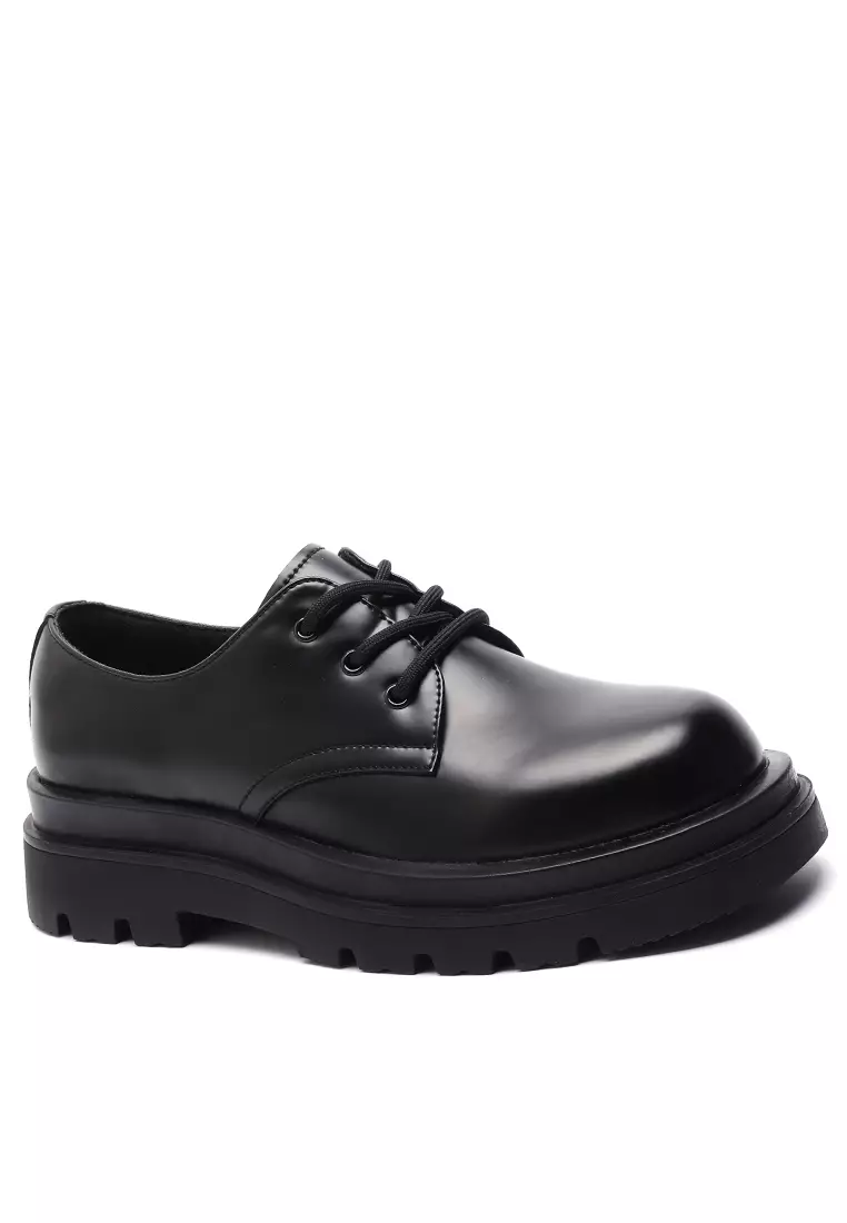 Discount on Twenty Eight Shoes  shoes - SKU: Platform Leather Derby Shoes Mk812-1