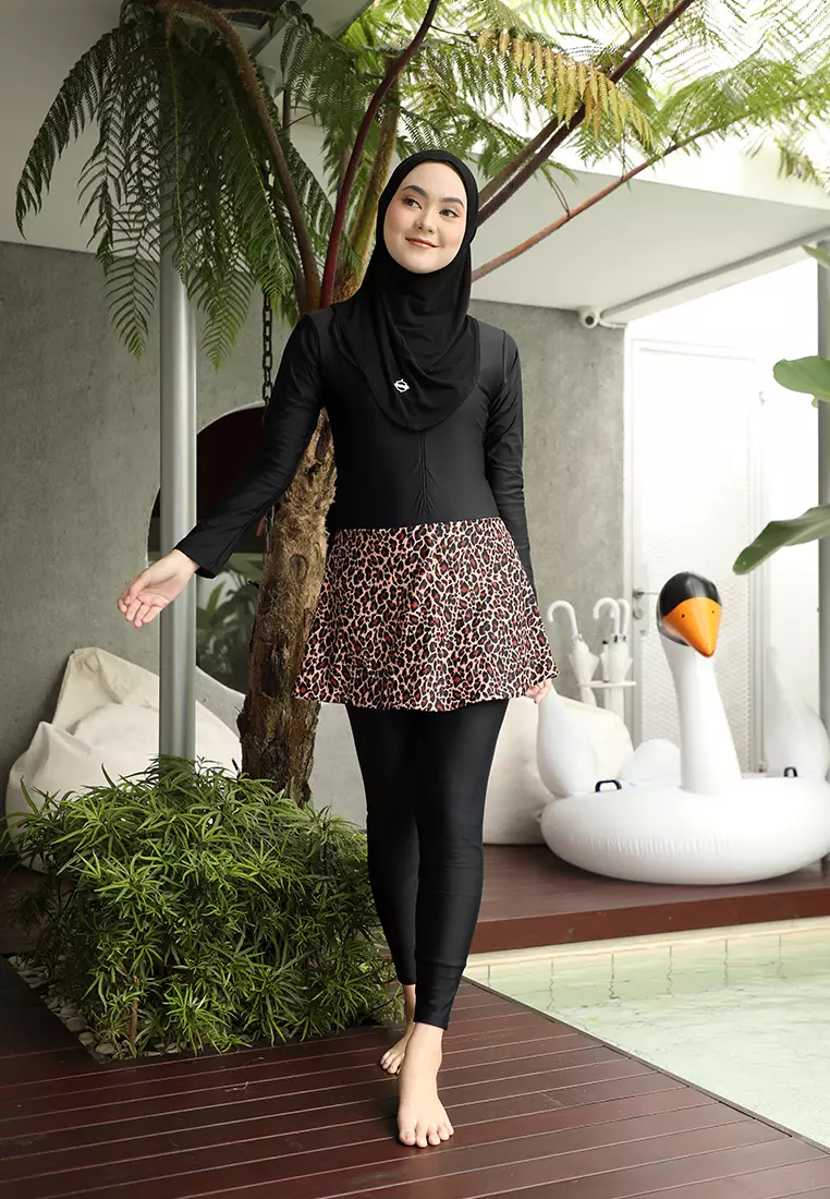 Baju Renang Muslimah Retta Motif Swimwear Bigsize