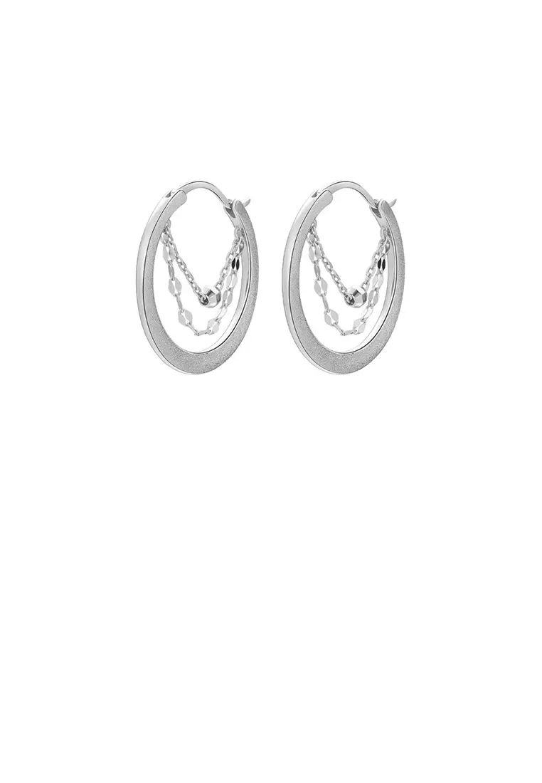 Buy Glamorousky 925 Sterling Silver Fashion Temperament Geometric