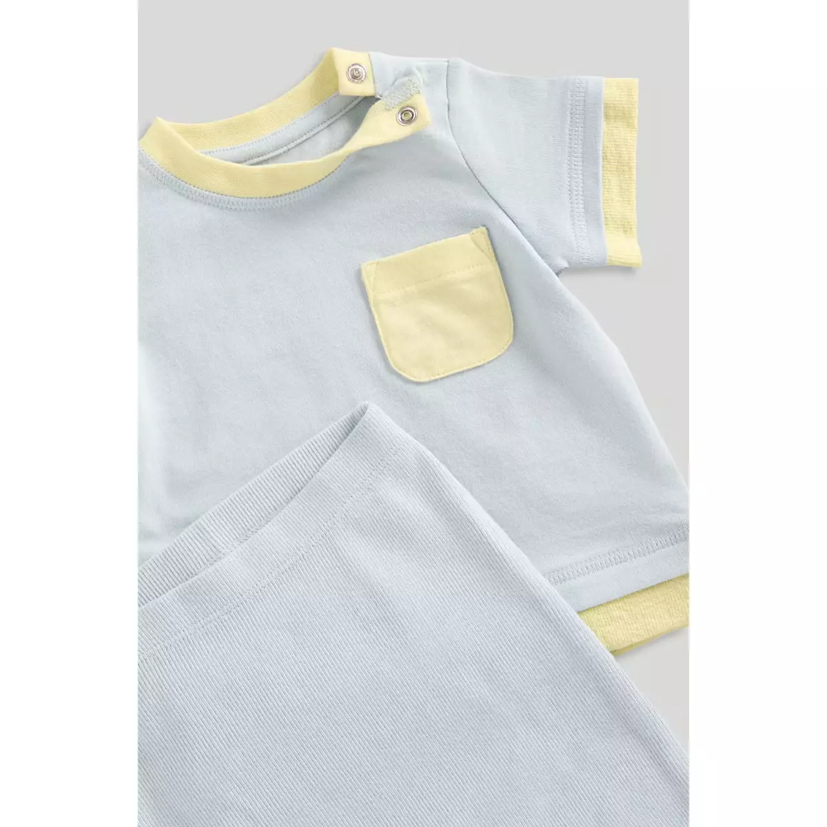 Mothercare T-shirt and Leggings Set - Set Pakaian Bayi Laki-laki (Biru)