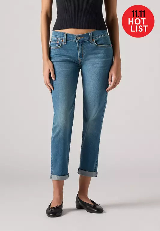 Levi's® Women's Mid-Rise Boyfriend Jeans (19887-0381)