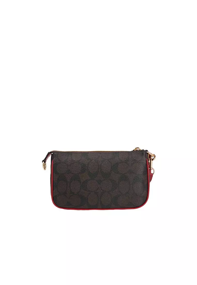 Coach hand wrist purse top