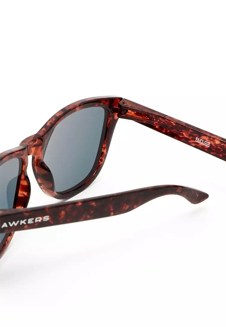 Hawkers Rose Gold ONE Sunglasses for Men and Women. UV400 Protection. Official Product Designed in Spain