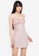 FEMINISM pink Silk Dress 179D7AA6B1C6D6GS_1