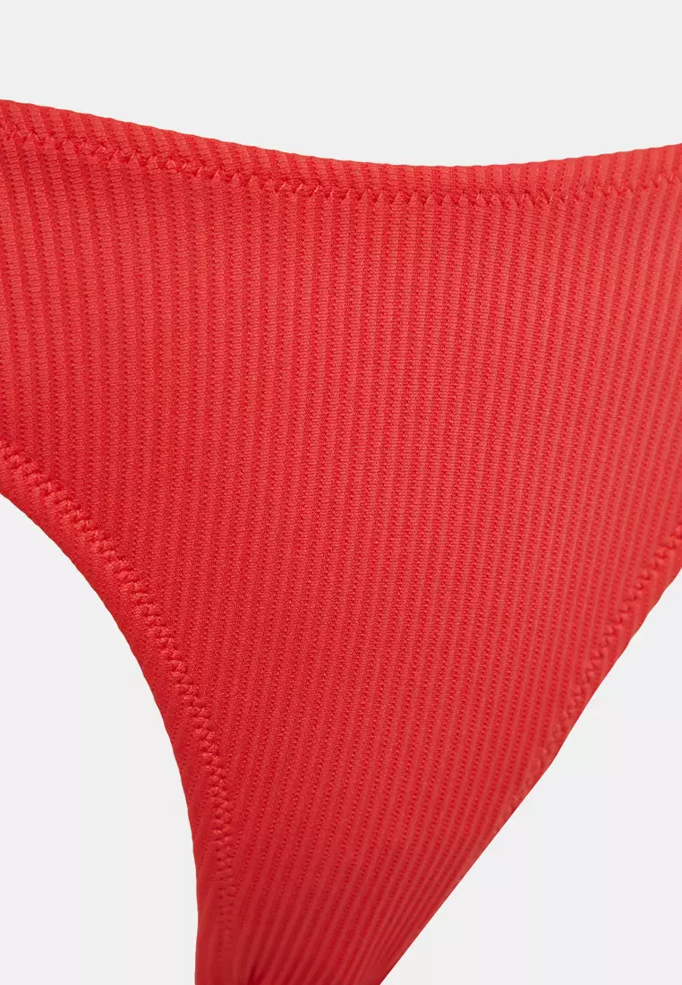 Textured Regular Bikini Bottom
