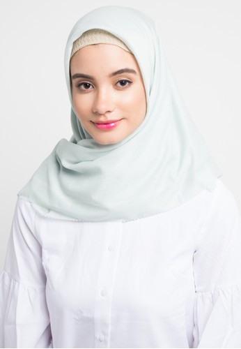 Jual Buttonscarves Voal Square In Frost Original Zalora Indonesia