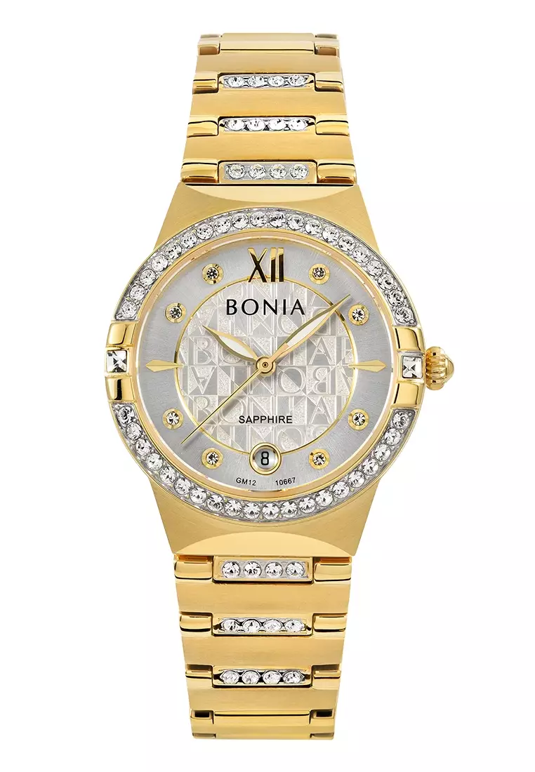 Bonia sapphire watch sale price
