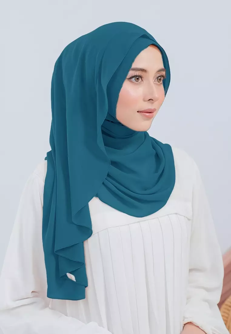 HIJAB INSTAN LUBNA - DEEP TURQUOISE
