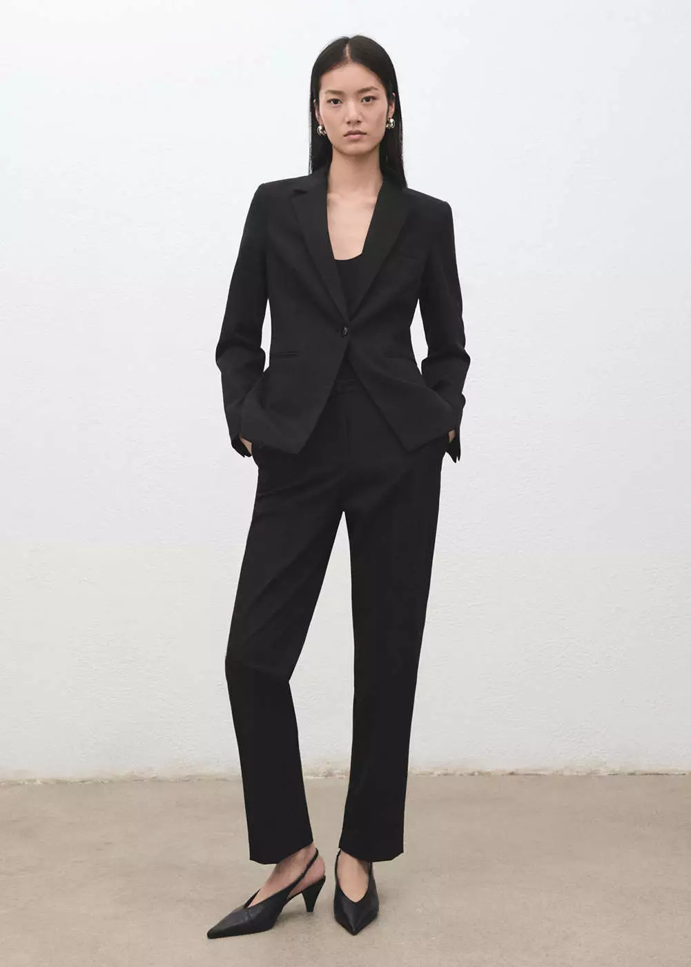 Blazer jas pas badan