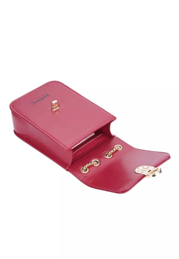 Tas Selempang Wanita Bahan Kulit PU Leather Premium BAEOS