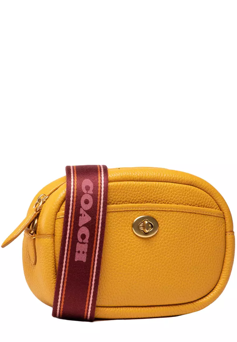 Coach embossed camera discount bag