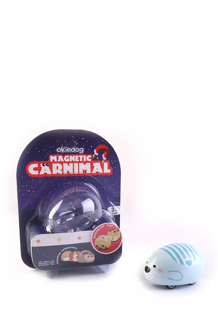 Okiedog Magnetic Carnimal Sea Lion - Mobil mainan magnet anak