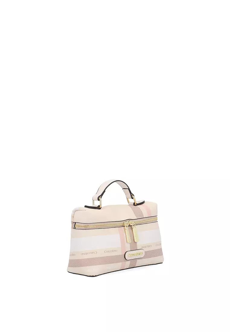 Matrix Series Box Bag - Beige