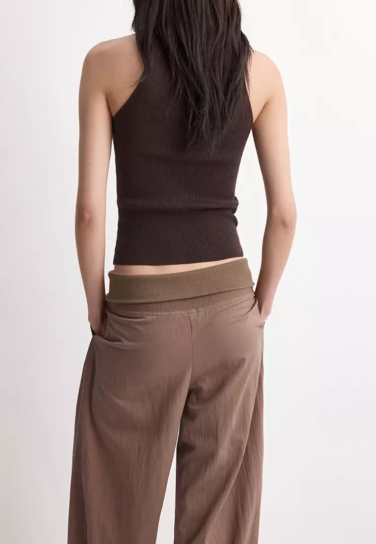 Fitted Fine-Knit Top