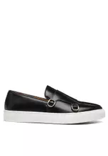 Buy Twenty Eight Shoes Double Buckle Synthetic Leather Slip-Ons