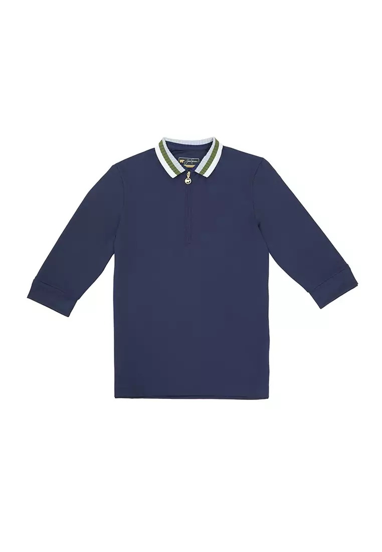 Jack Nicklaus Cypress Premium Solid Polo Ladies Classic Navy