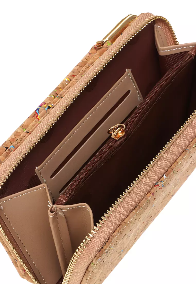 Sling Bag Tas Selempang Dompet Wanita Multifungsi Uniqe Design Material Kulit Leather ORIGINAL