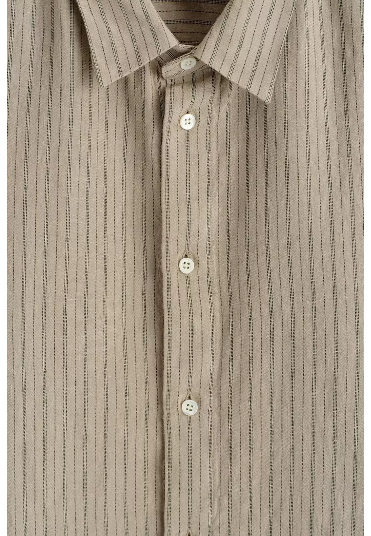 RELAXED LINEN SHIRT