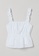 H&M white Short Top 63AF6AAAFE704AGS_5