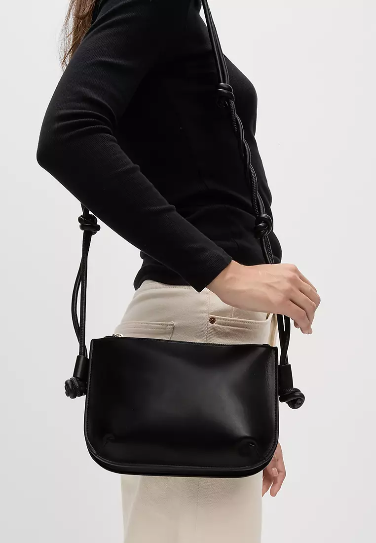 Knotted Detail Cross Body Bag