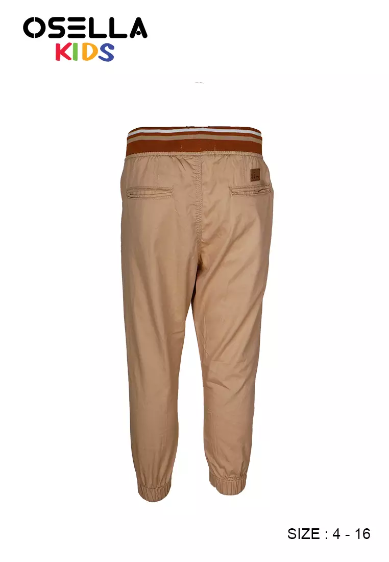 OSELLA KIDS BASIC REGULAR JOGER IN CHINO