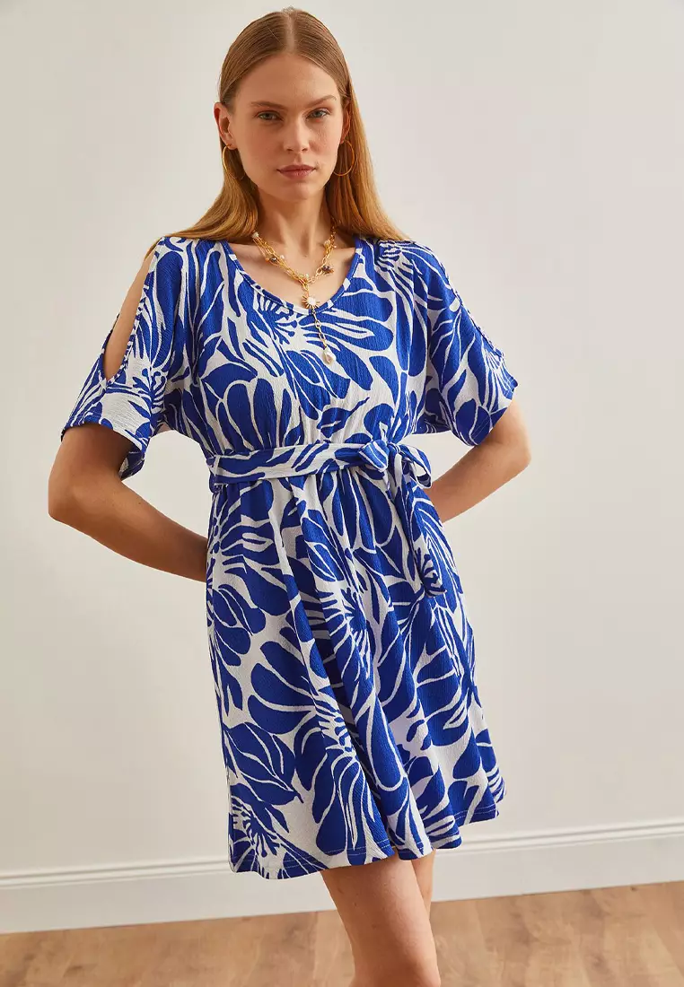 Belted Mini Dress