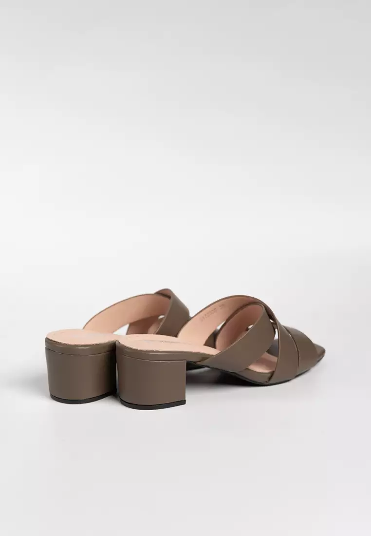 Jessica Mid Heel Mules