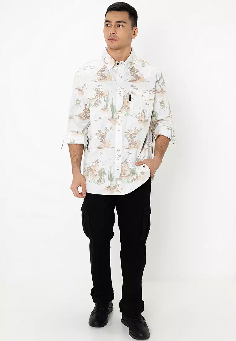 Harley-Davidson® Out West Printed Woven Shirt