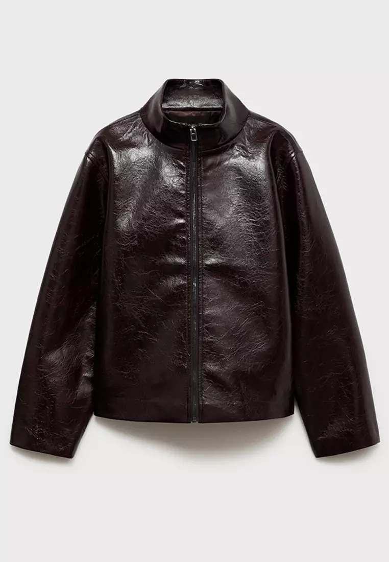 Perkins Collar Texture Jacket