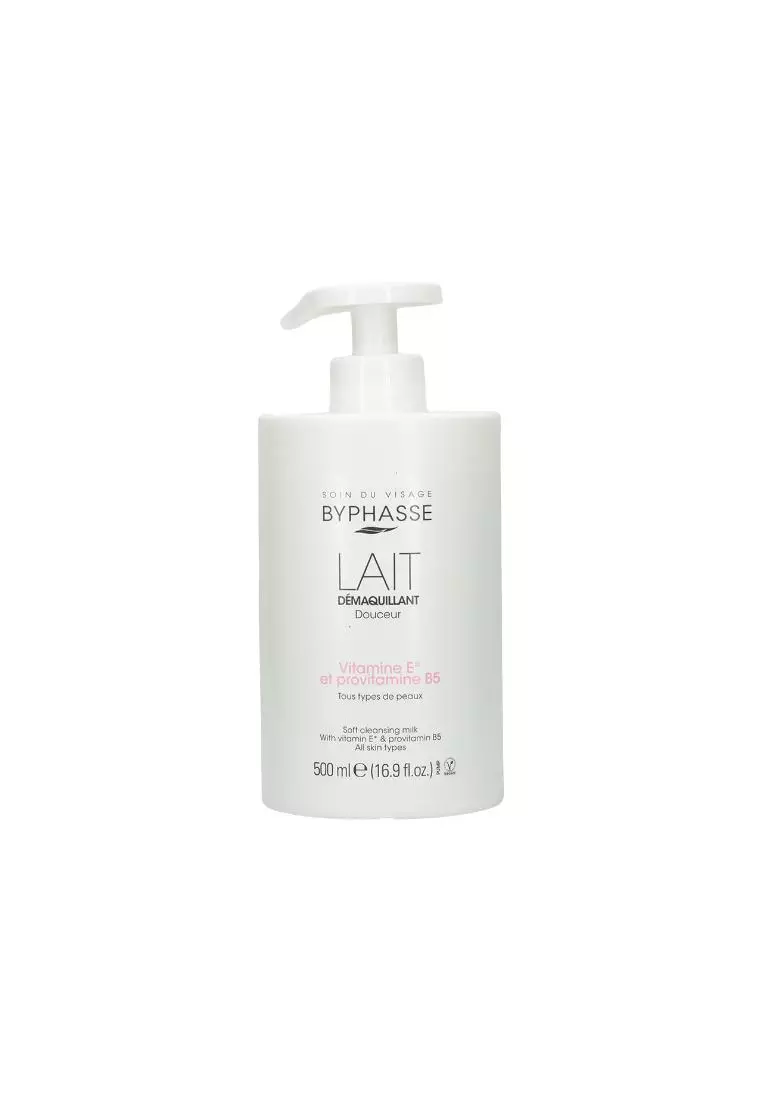 Byphasse 純素柔膚保濕卸妝潔面乳 500ml