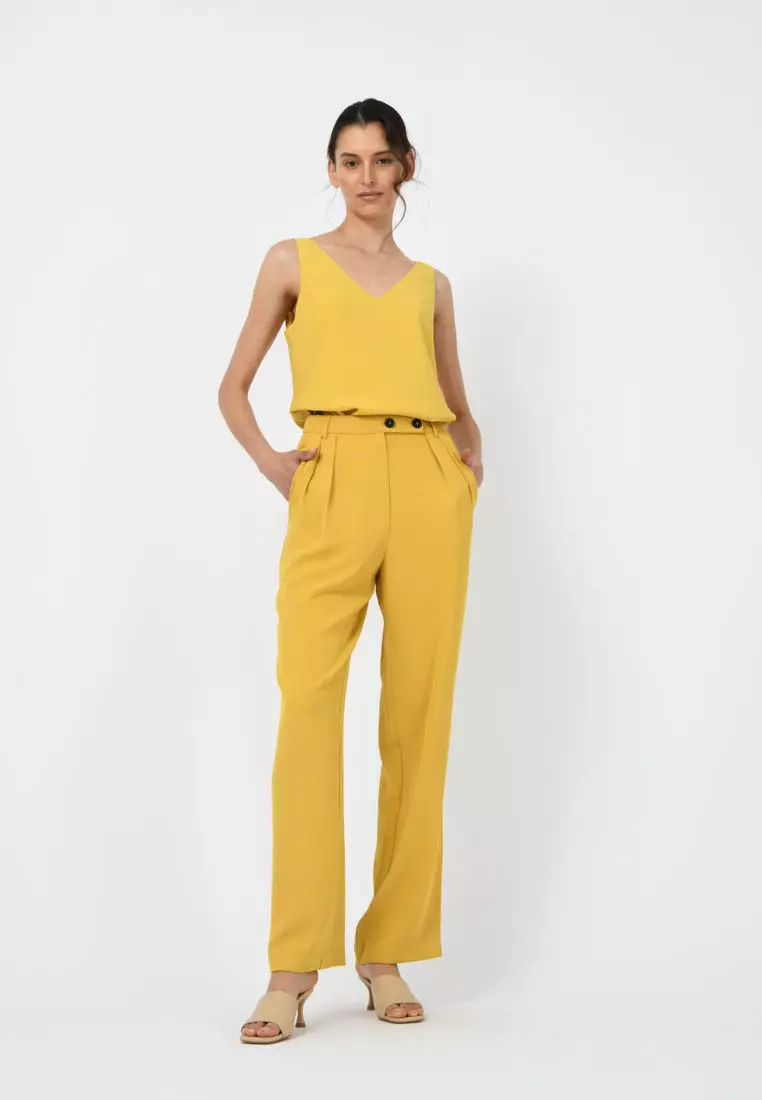 Seona Classic Wide Leg Pants
