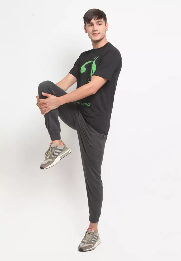 Flexzone Sporty Tee The Batman Movie Riddler DC Comics Black