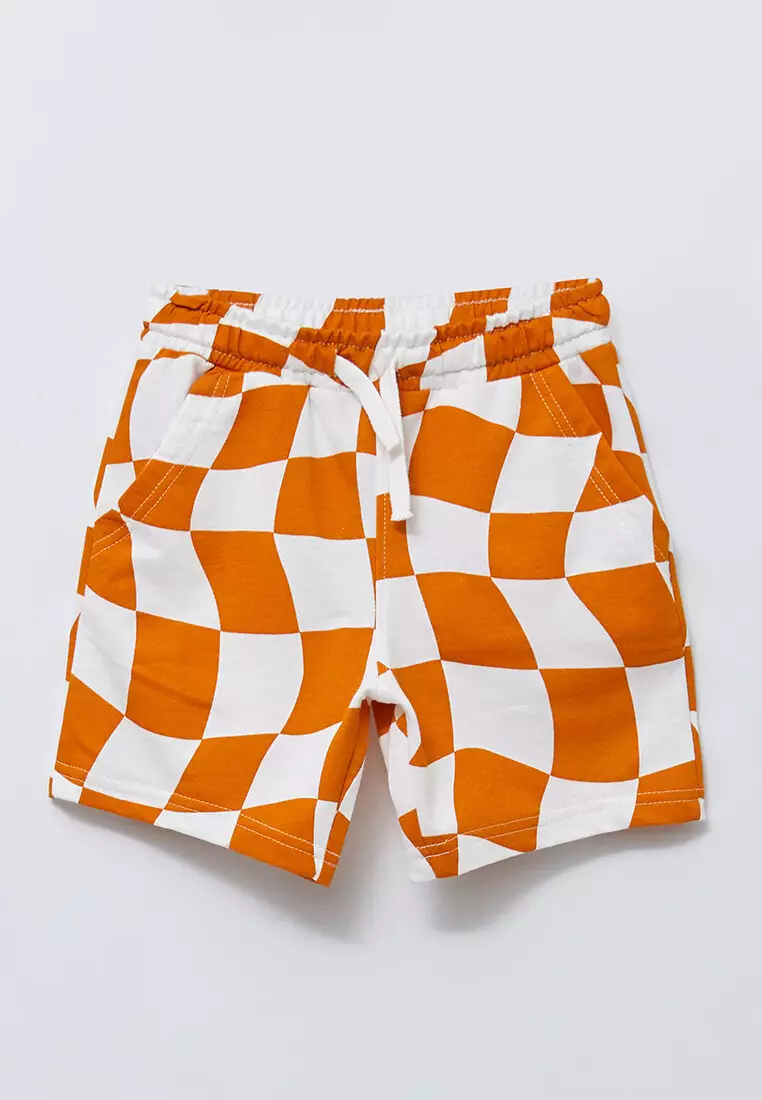 Buy LC WAIKIKI Elastic Waist Printed Boy Shorts Online ZALORA Malaysia