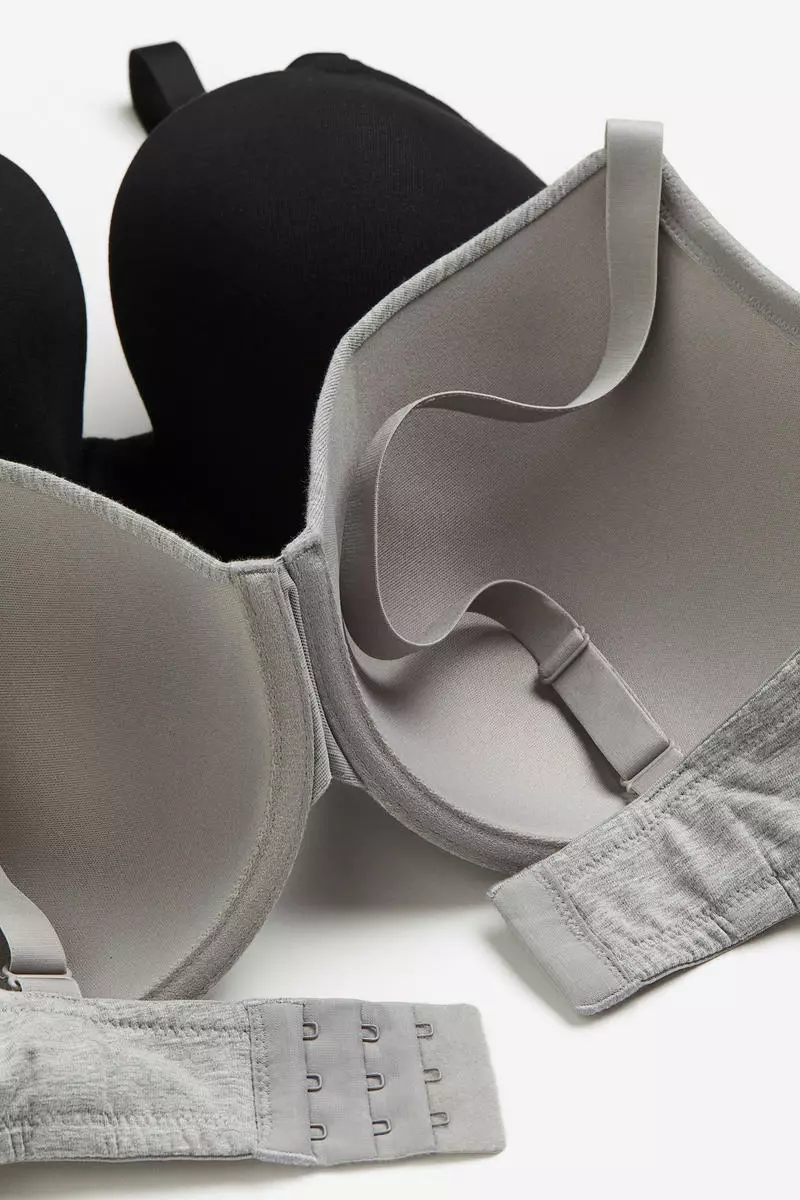 H&M+ 2-pack non-wired bras