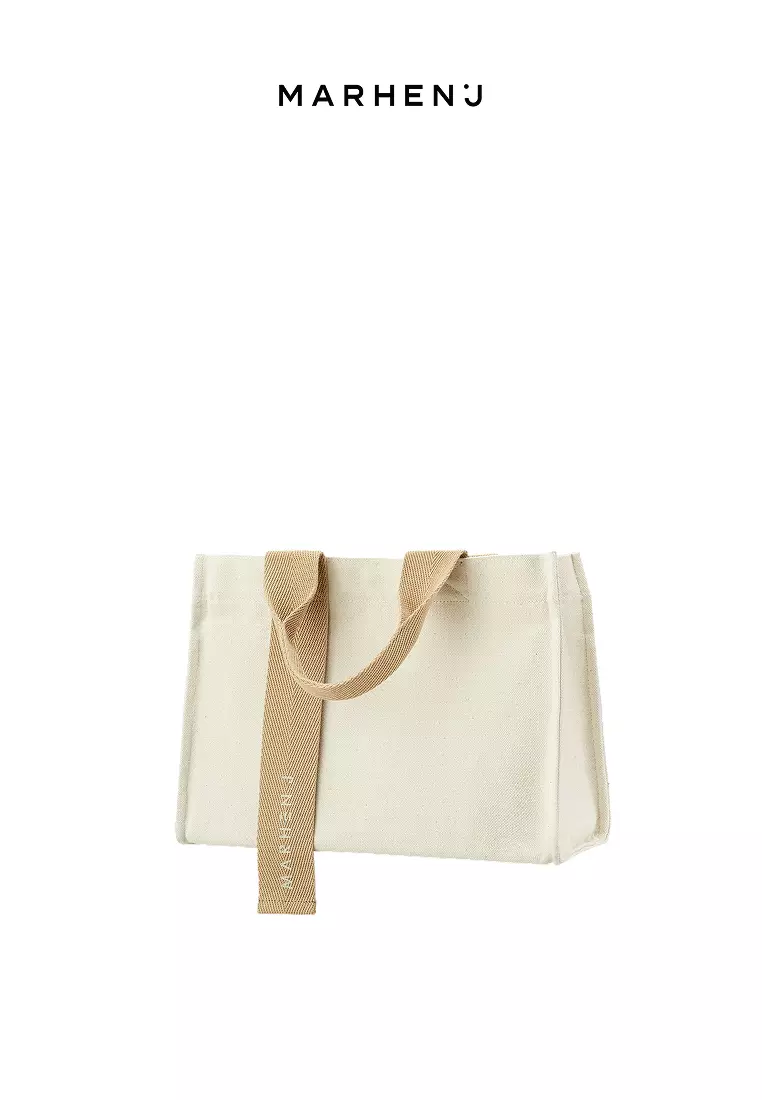 RICO Canvas Crossbody Bag Neutral