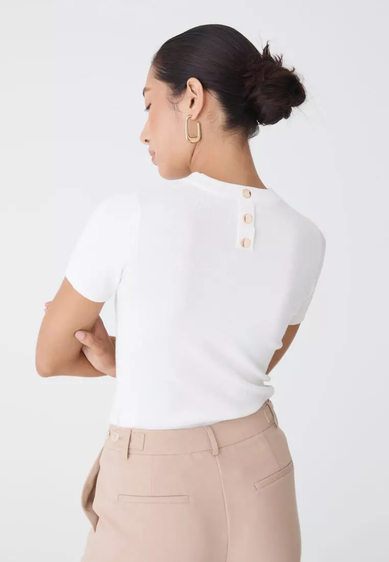 Catherine Short Sleeve Knit