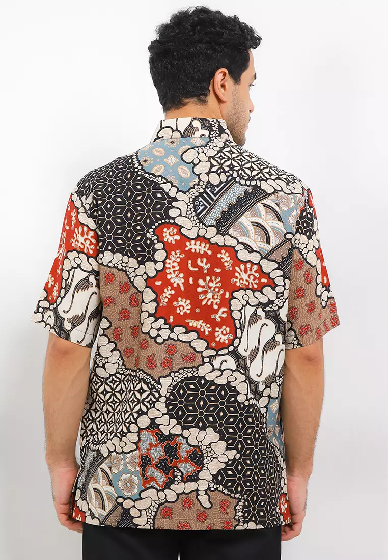 Kemeja Regular Fit Batik Watu Balpung