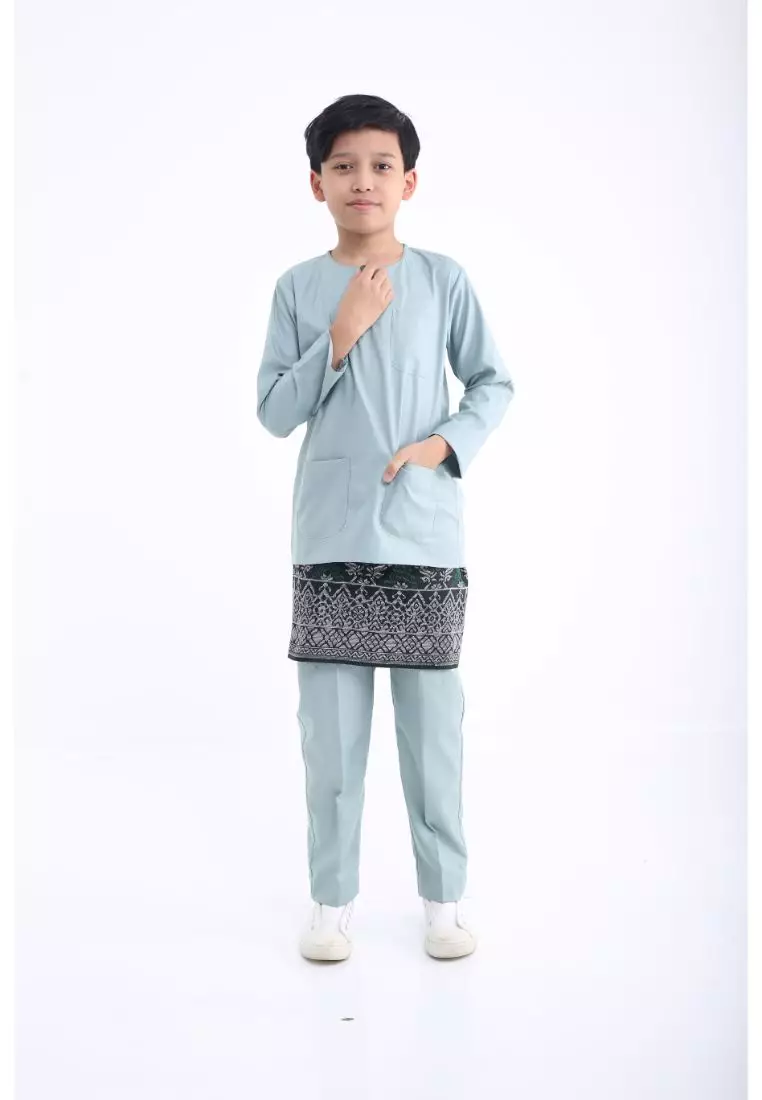 Baju Melayu Teluk Belanga Kids