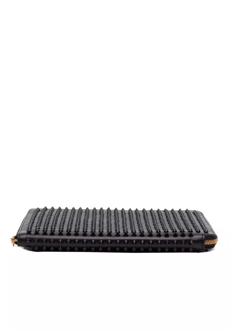Pre-Loved Christian Louboutin Calfskin Spike Ipad Case
