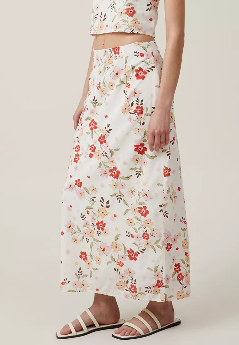 Floral maxi skirt clearance philippines