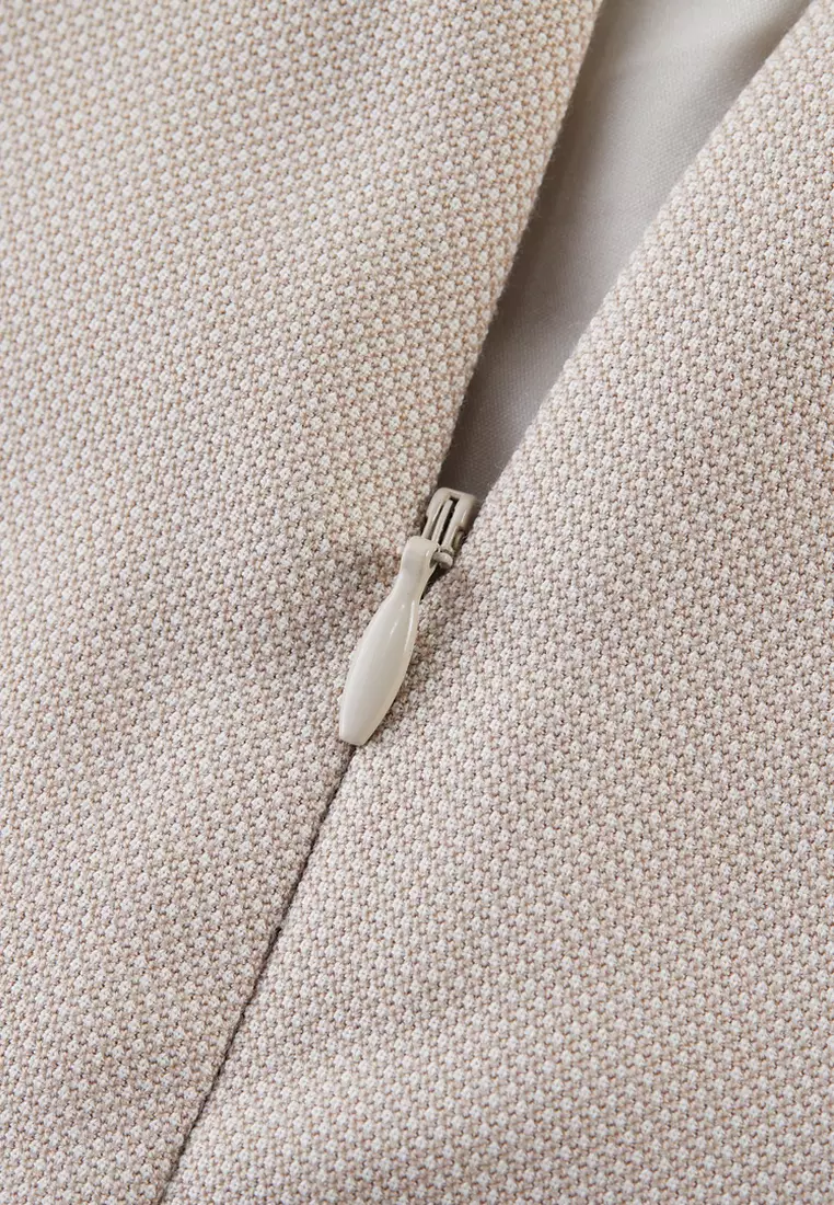 長袖西裝款連身裙