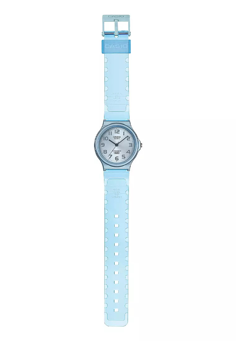 Casio - Jam Tangan Analog Wanita - Blue - Resin Strap - MQ-24S-2B