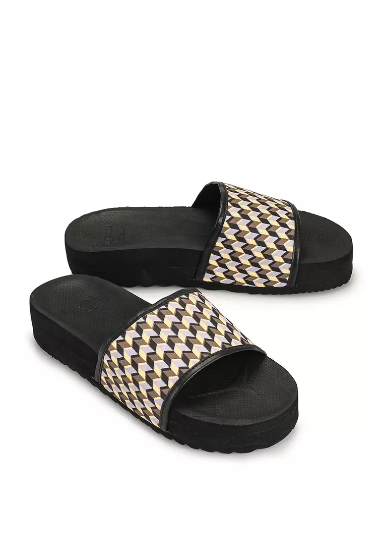 Discount on Rip Curl  shoes - SKU: Pool Party Platform Yardage Sliders