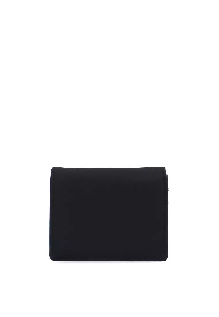 Cuddly Nylon Short Wallet - Black