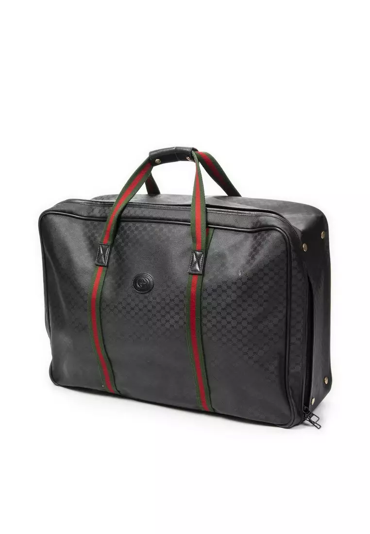 Pre-Loved Vintage Large Travel Suitcase