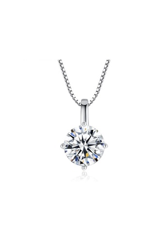 Rouse silver S925 Luxury Geometric Necklace B2FDAACD596021GS_1