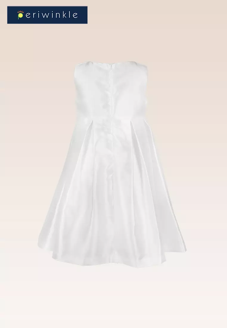 Thess Girls  Party Dress with Bejeweled Details and Matching Pouch
