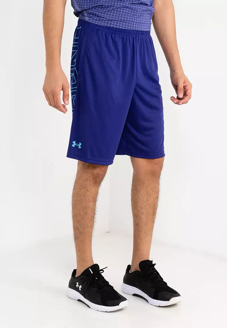 Mens blue under armour 2024 shorts